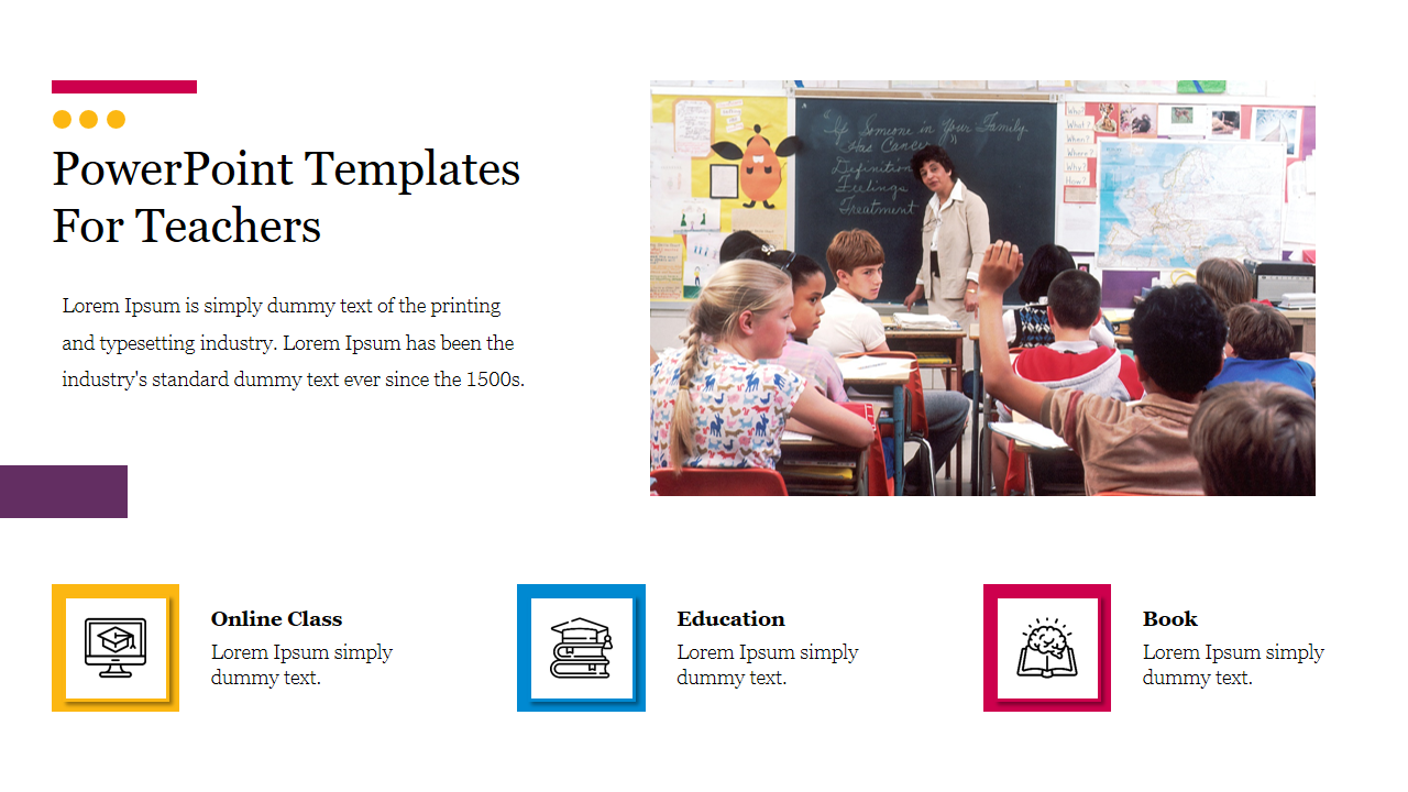 Free - Creative PowerPoint Templates For Teachers Presentation